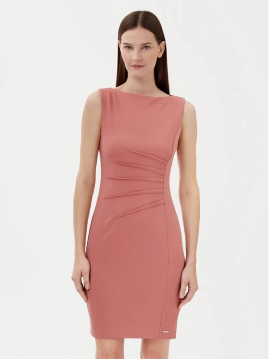 Obrázek produktu Calvin Klein Koktejlové šaty K20K208433 Růžová Slim Fit