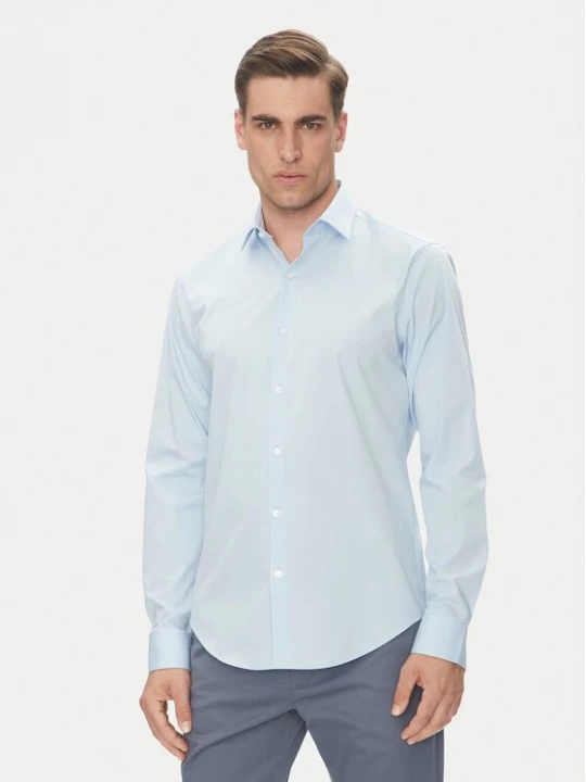 Obrázek produktu Calvin Klein Košile Essential LV019EU000 Světle modrá Slim Fit