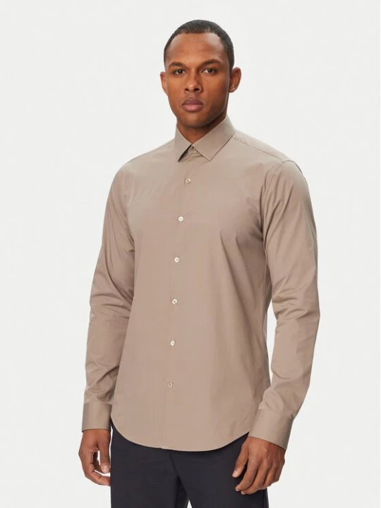 Obrázek produktu Calvin Klein Košile Essentials LV019EU037 Béžová Slim Fit