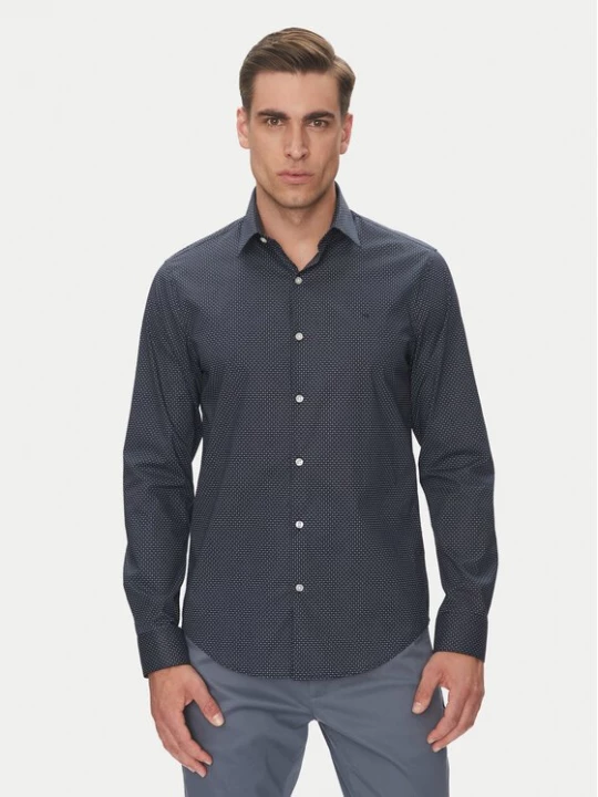Obrázek produktu Calvin Klein Košile LV019EU005 Tmavomodrá Slim Fit