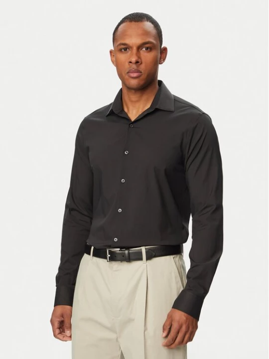 Obrázek produktu Calvin Klein Košile LV019EU092 Černá Slim Fit