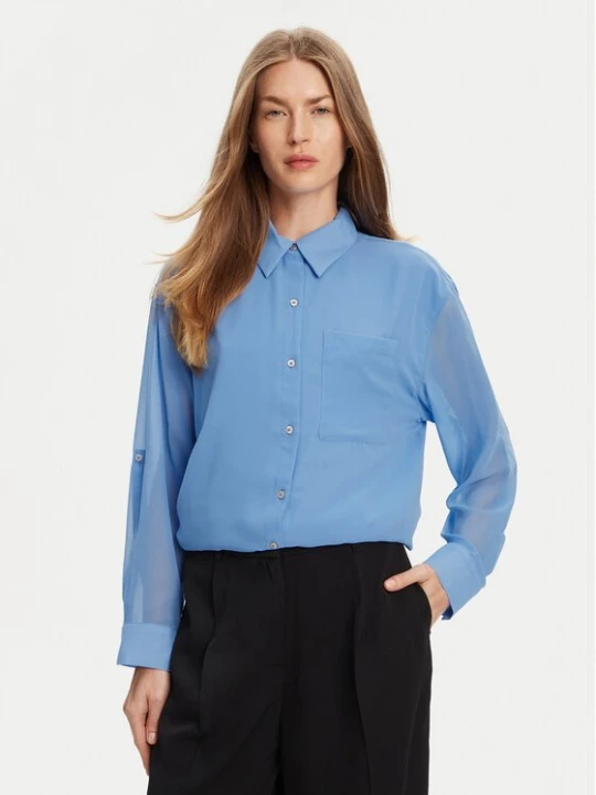 Obrázek produktu Calvin Klein Košile LV044B902G Modrá Regular Fit