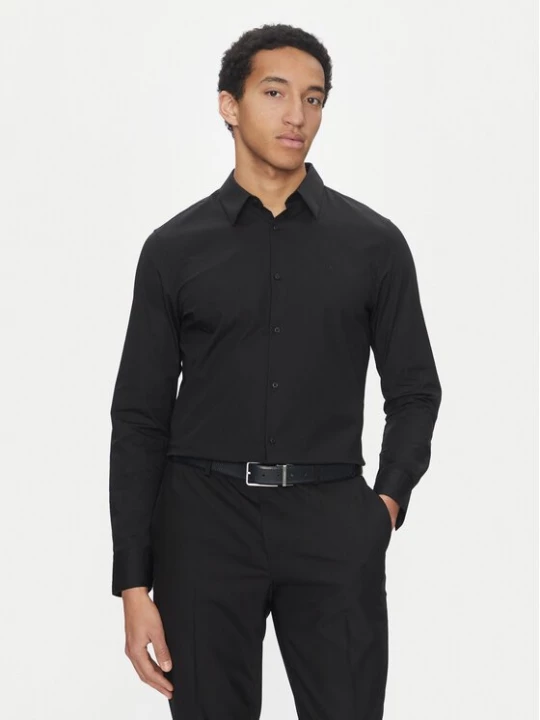Obrázek produktu Calvin Klein Košile LV04LB145G Černá Slim Fit