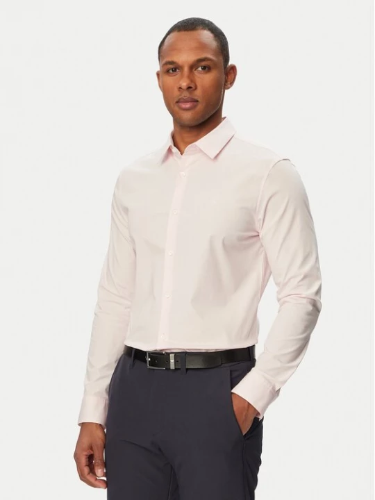 Obrázek produktu Calvin Klein Košile LV04LB145G Světle růžová Slim Fit
