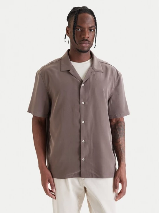 Obrázek produktu Calvin Klein Košile LV04LF114G Hnědá Relaxed Fit