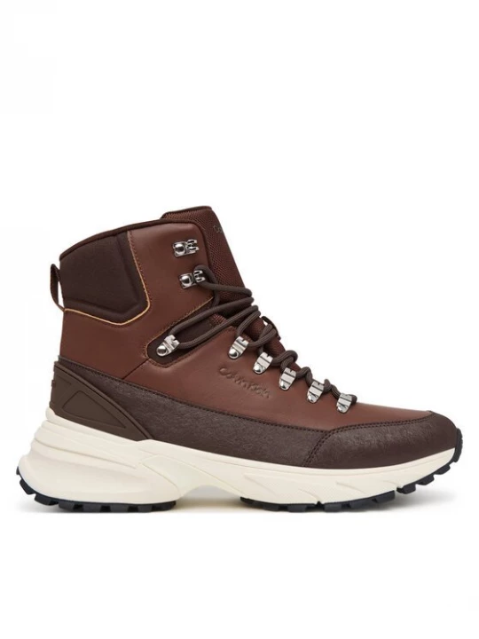Obrázek produktu Calvin Klein Kotníková obuv Hike Runner Mid Laceup Lth HM0HM02323 Hnědá
