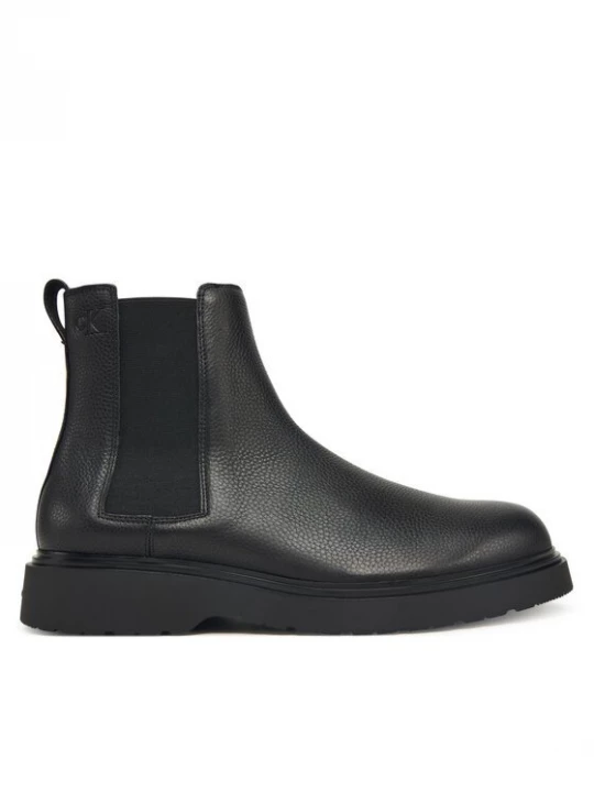 Obrázek produktu Calvin Klein Kotníková obuv s elastickým prvkem Combat Ess Chelsea Boot Lth YM0YM01374 Černá