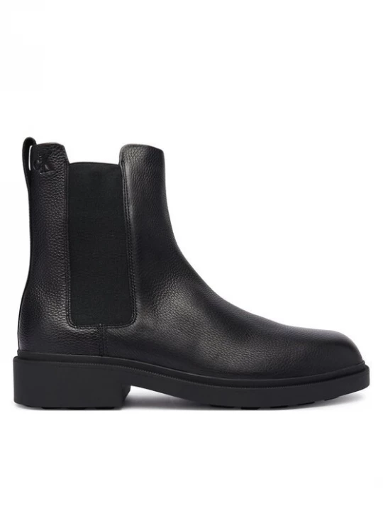 Obrázek produktu Calvin Klein Kotníková obuv s elastickým prvkem Dress Lug Chelsea Boot Lth YM0YM01389 Černá