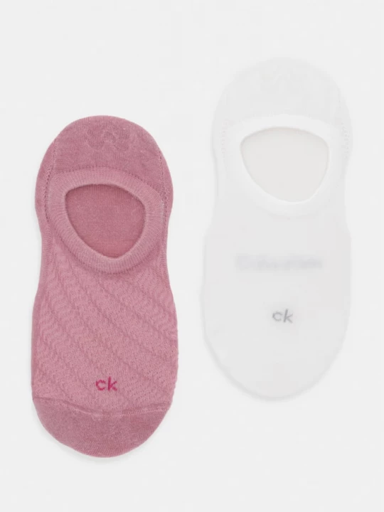 Obrázek produktu Calvin Klein kotníkové ponožky dámské růžová