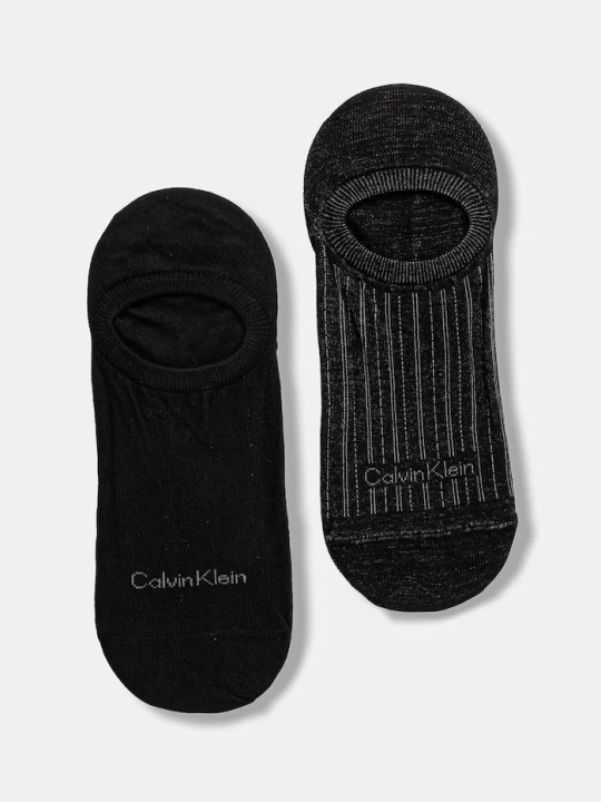 Obrázek produktu Calvin Klein kotníkové ponožky pánské 2-pack černá