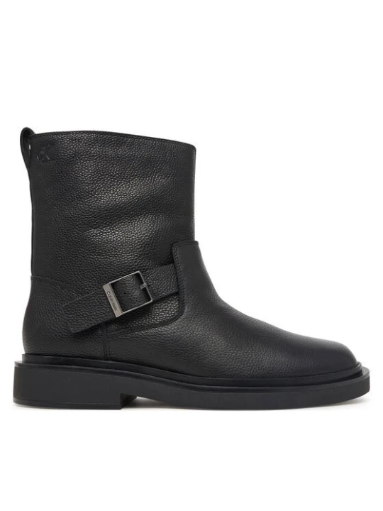 Obrázek produktu Calvin Klein Kozačky Sq Rubber Boot Buckle Lth HM0HM02353 Černá