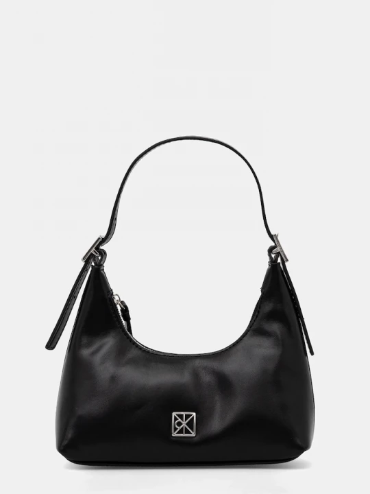 Obrázek produktu Calvin Klein Kožená kabelka černá