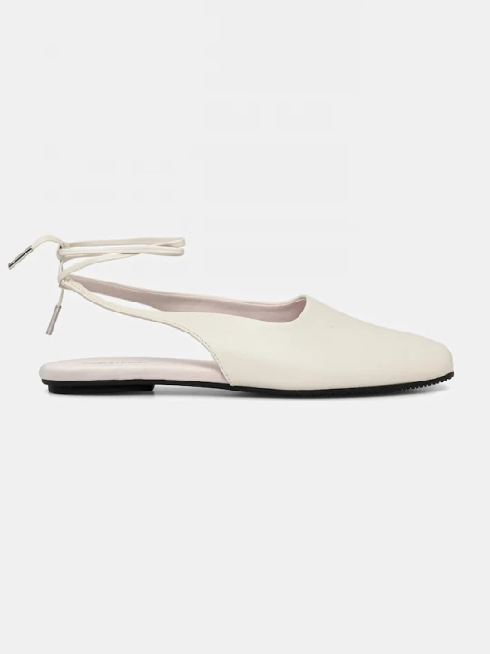Obrázek produktu Calvin Klein Kožené baleríny Calvin Klein BALLERINA SLING BACK LTH béžová