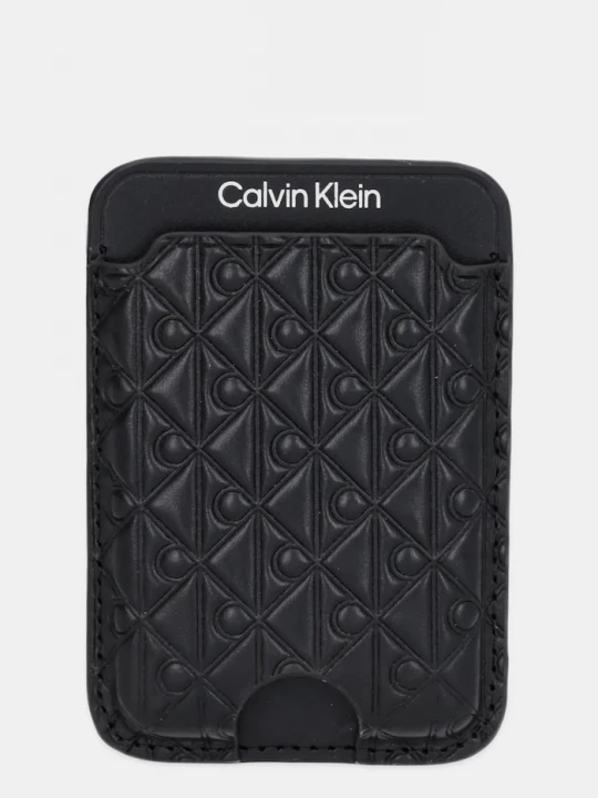 Obrázek produktu Calvin Klein Kožené pouzdro na karty Calvin Klein černá