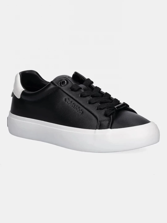 Obrázek produktu Calvin Klein Kožené tenisky LACE-UP SNEAKER LTH CK černá