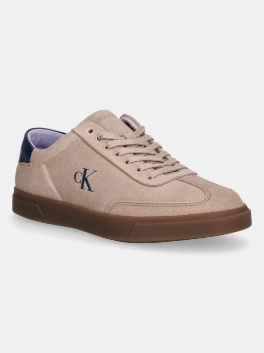 Obrázek produktu Calvin Klein Kožené tenisky LOW PRO CUPS LACE UP béžová