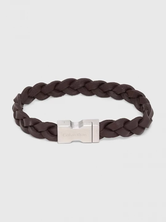 Obrázek produktu Calvin Klein Kožený náramek Calvin Klein hnědá