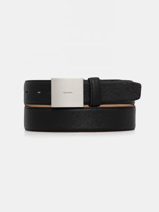 Obrázek produktu Calvin Klein Kožený pásek Calvin Klein černá