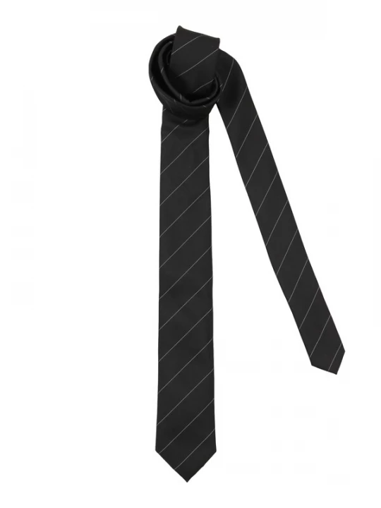Obrázek produktu Calvin Klein Kravata 'Blend Diagonal Dot Stripe' černá / bílá