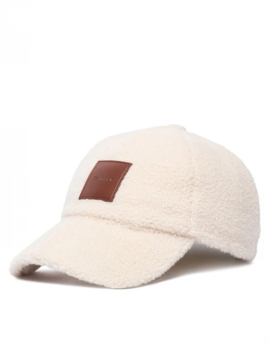 Obrázek produktu Calvin Klein Kšiltovka All-Over Sherpa W / Patch Cap LV04F5096G Krémová