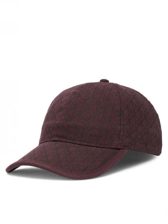 Obrázek produktu Calvin Klein Kšiltovka Emblem Print W Leather Patch Cap LV04F5036G Bordó