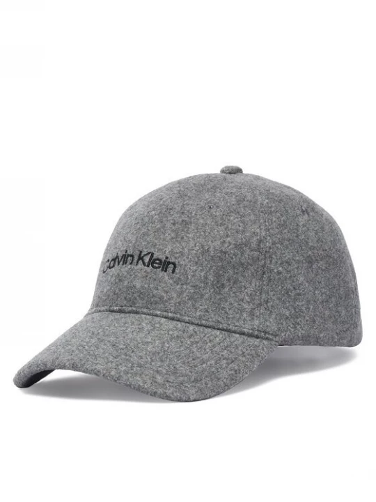 Obrázek produktu Calvin Klein Kšiltovka Embroidered Titlecase Logo Felt LV04D5131G Šedá