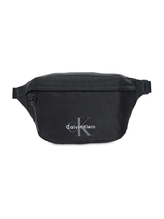 Obrázek produktu Calvin Klein Ledvinka 'Monologo Embroidery' tmavě šedá / černá / bílá