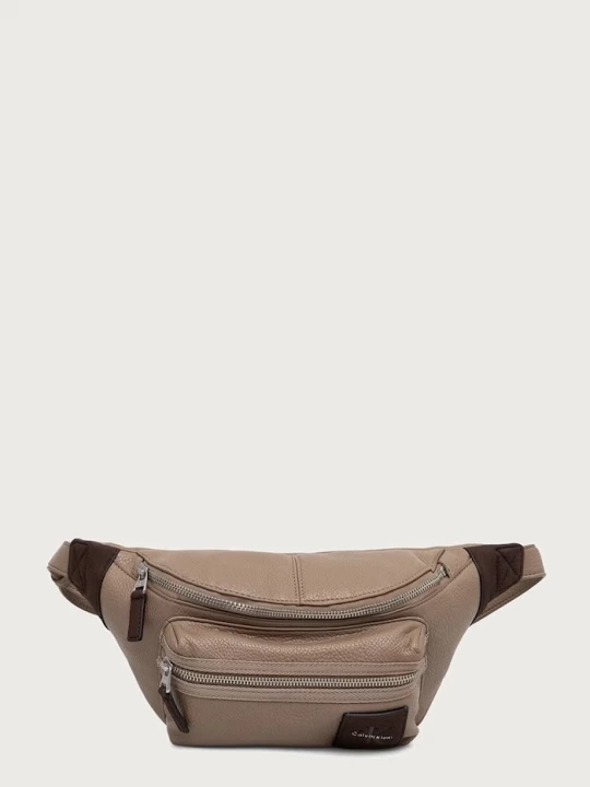 Obrázek produktu Calvin Klein ledvinka pánská z imitace kůže béžová