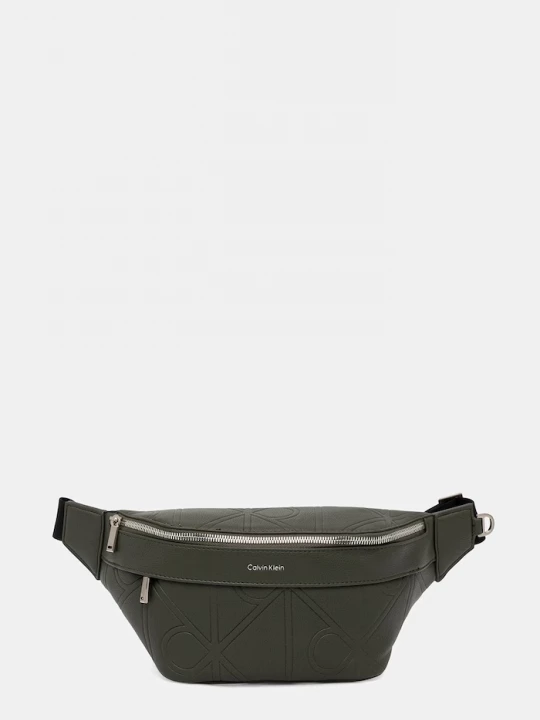 Obrázek produktu Calvin Klein ledvinka pánská z imitace kůže zelená