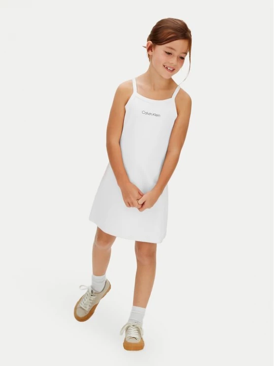 Obrázek produktu Calvin Klein Letní šaty Skater LVCKSJH08G Bílá Regular Fit
