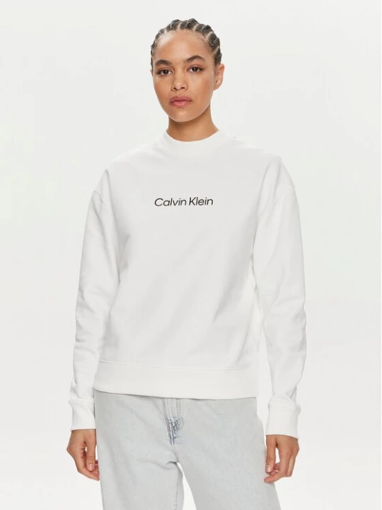 Obrázek produktu Calvin Klein Mikina Hero Logo K20K205450 Bílá Regular Fit