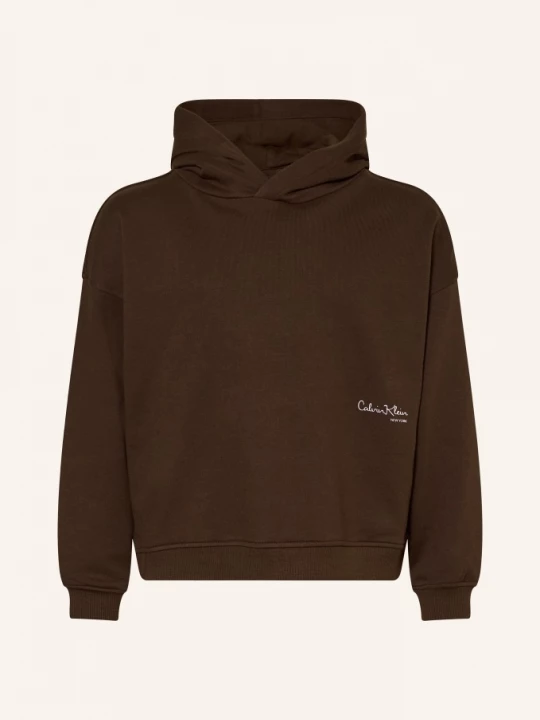 Obrázek produktu Calvin Klein Mikina S Kapucí tmavě hnědá