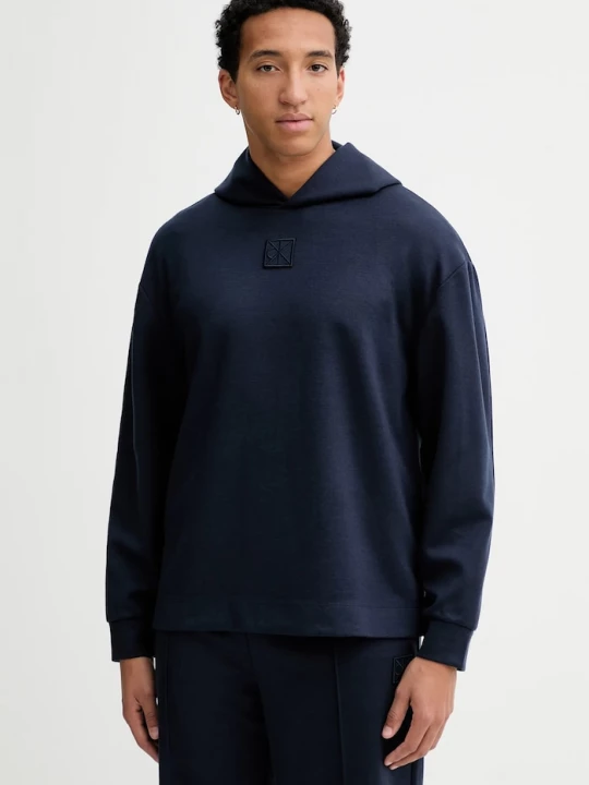 Obrázek produktu Calvin Klein Mikina s příměsí vlny námořnická modř