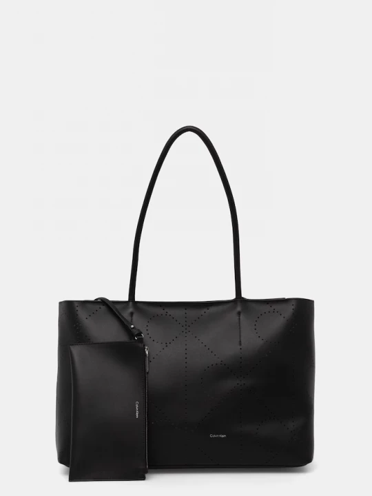 Obrázek produktu Calvin Klein nákupní taška dámská kožená černá