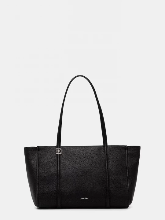 Obrázek produktu Calvin Klein nákupní taška dámská z imitace kůže černá