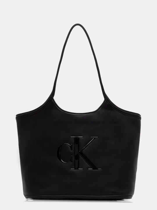 Obrázek produktu Calvin Klein nákupní taška dámská z imitace kůže černá