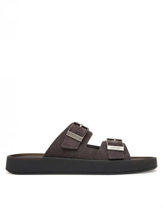 Obrázek produktu Calvin Klein Nazouváky Ergon Double Bar Sandal Su HM0HM02094 Hnědá