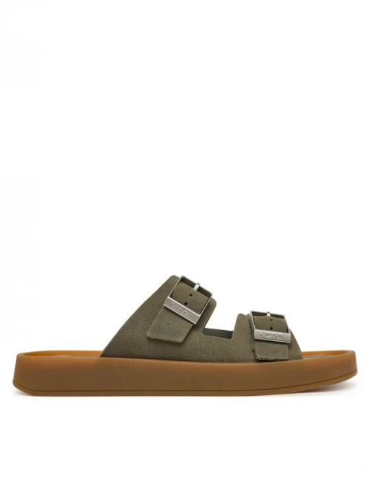 Obrázek produktu Calvin Klein Nazouváky Ergon Double Bar Sandal Su HM0HM02094 Zelená