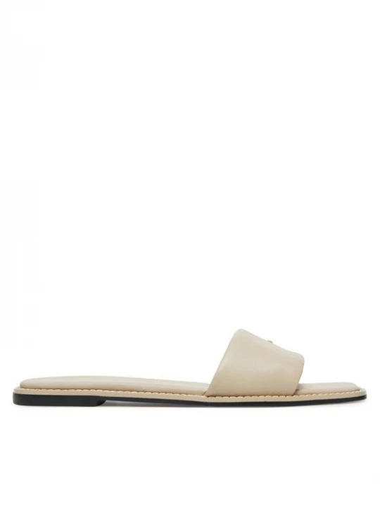 Obrázek produktu Calvin Klein Nazouváky Flat Sandal Square Hf Lth HW0HW02652 Béžová