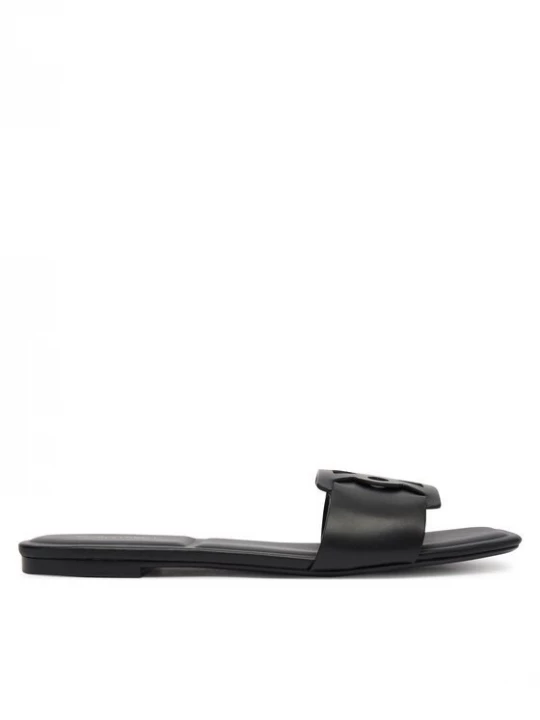 Obrázek produktu Calvin Klein Nazouváky Square Flat Sandal Emblem HW0HW03128 Černá