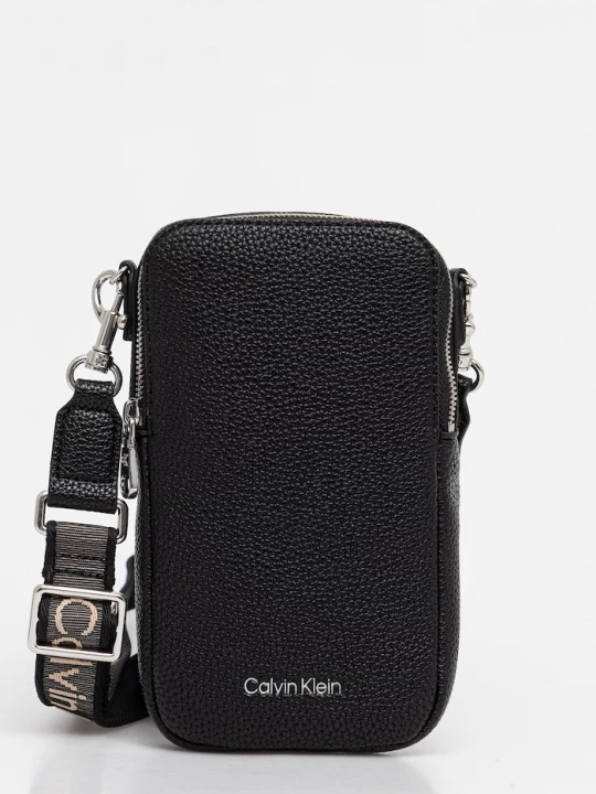 Obrázek produktu Calvin Klein obal na telefon dámský z imitace kůže černá