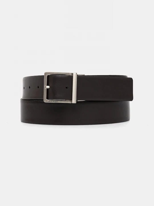 Obrázek produktu Calvin Klein Oboustranný kožený pásek černá
