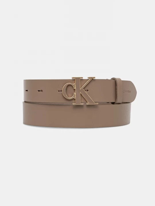 Obrázek produktu Calvin Klein pásek dámský kožený béžová