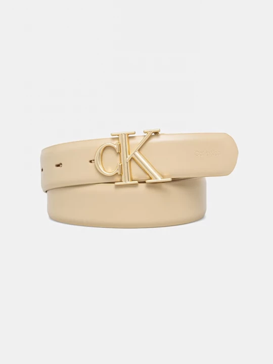 Obrázek produktu Calvin Klein pásek dámský kožený béžová