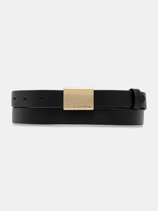 Obrázek produktu Calvin Klein pásek dámský kožený černá