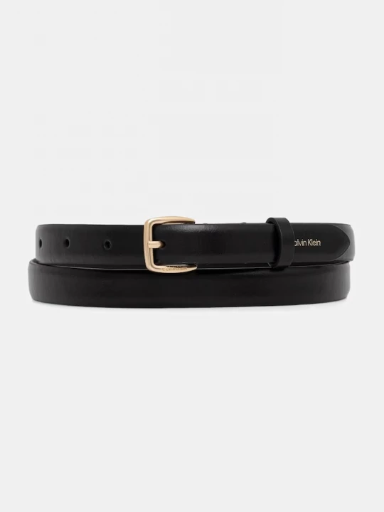 Obrázek produktu Calvin Klein pásek dámský kožený černá