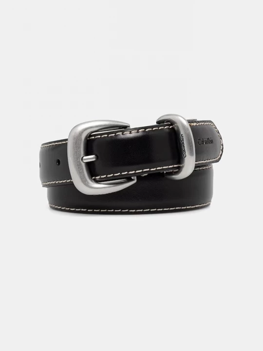 Obrázek produktu Calvin Klein pásek dámský kožený černá