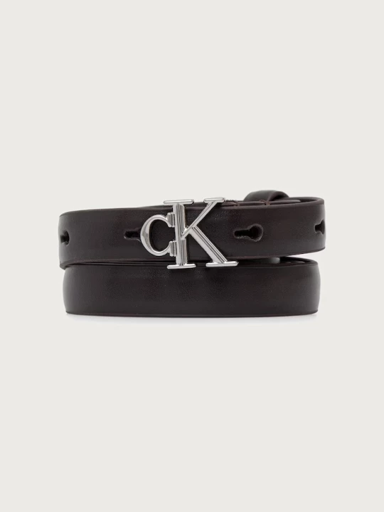 Obrázek produktu Calvin Klein pásek dámský kožený hnědá