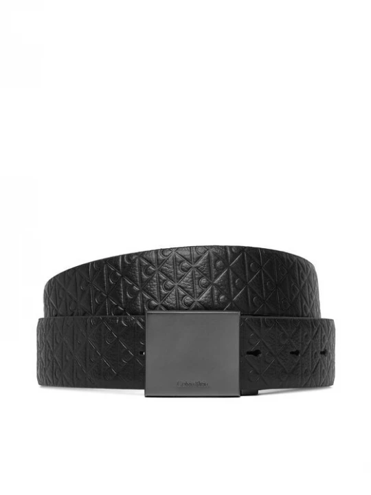 Obrázek produktu Calvin Klein Pásek Dress Plaque Pebble Aop 35Mm Ad LV04D7141G Černá