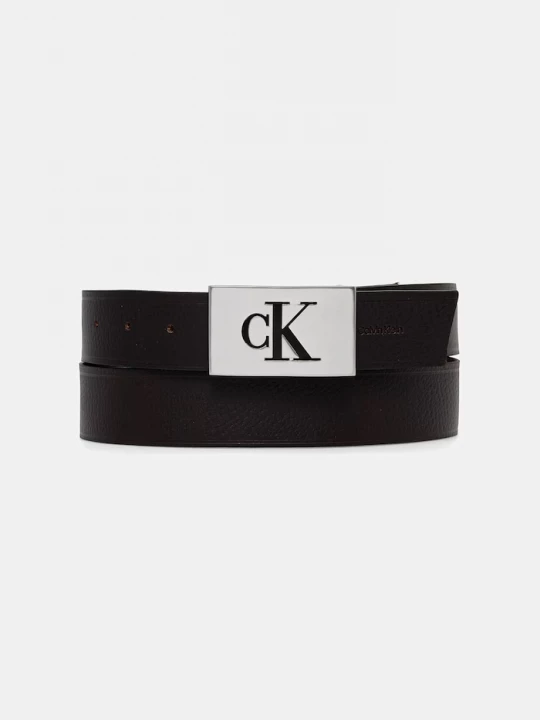 Obrázek produktu Calvin Klein pásek pánský kožený hnědá